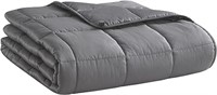 Weighted Blanket (Dark Grey,48"x72"-15lbs) Cooli