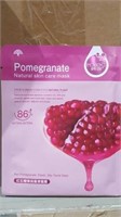 12 pkgs pomegranate natural skin care mask