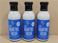 G HUGHES SUGAR FREE TARTER SAUCE - 3 BOTTLES