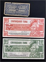 Purchasers Trade Bond 5C Coin & CAD Tire Money