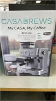 CASABREWS ALL IN ONE 20 BAR ESPRESSO MACHINE WITH