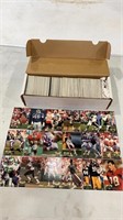 Lot of football cards may not be a complete set.