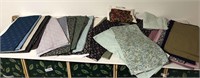 Large collection of fabric/material