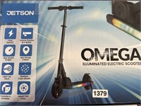 JETSON OMEGA ELECTRIC SCOOTER RETAIL $300