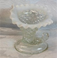 5 inch hobnail vase