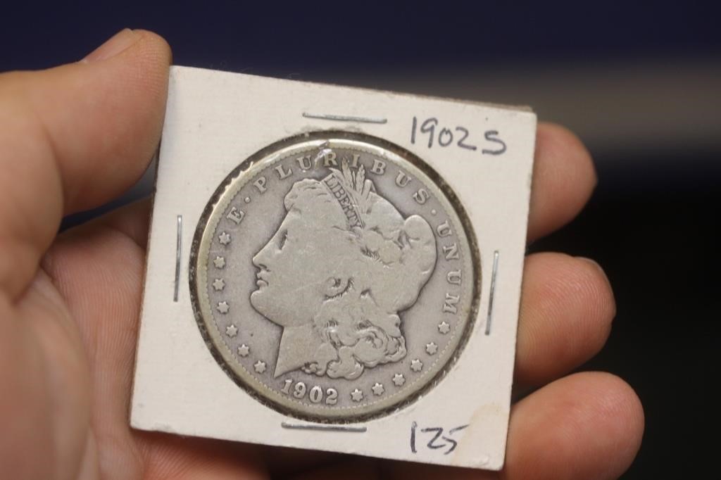 1902-S Morgan Silver Dollar