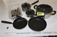 pots, pans & silverware