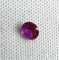 0.18Ct Round Cut Ruby Gemstone