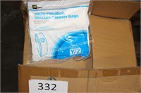 2 ctn hoover vac cleaner bags