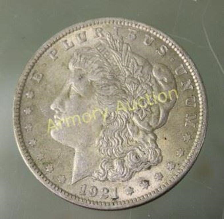 1921 SILVER MORGAN DOLLAR