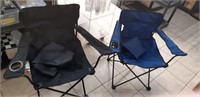 2 Portable Lawn Chairs