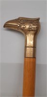 Brass Eagle head cane