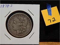 1878-S US Silver Dollar