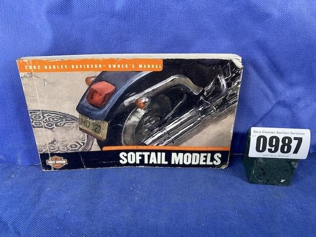 2002 Harley-Davidson Owners Manual, Softail