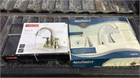 Delta Brushed Nickel Faucet & AquaSourse