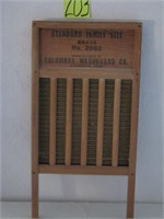 Columbus Brass Washboard Co. No. 2062