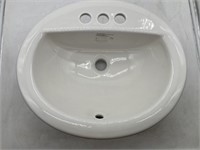 Kohler Oval Countertop Lavatory Sink Self Rimming