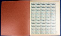 Stamps 7 High Value Commemorative Sheets 3-5¢