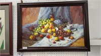 ORIGINAL IMPRESSIONIST STILL LIFE ON CANVAS