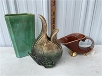 Vintage mid century vases Ceramic