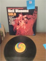 Neil Diamond Gold record album .