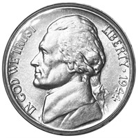 1944-D Jefferson Nickel UNCIRCULATED