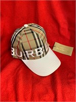 Burberry Plaid Baseball Cap
