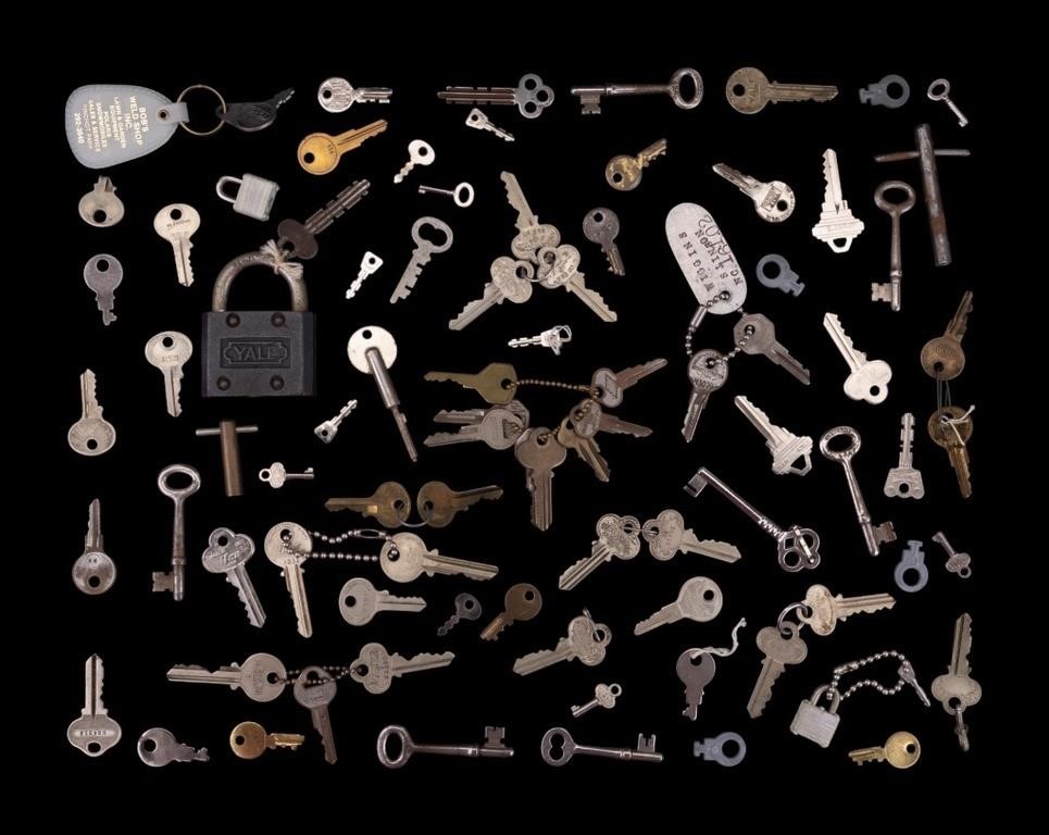 Keys, Antique Keys, Skeleton Key Grouping