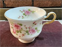 Avon 1974 Pink Roses Fine Bone China Cup