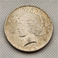 1922 Peace Silver Dollar