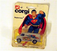Superman Corgi 1978 emballage originale