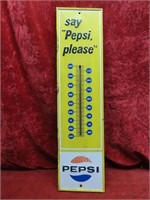PM103 Pepsi Thermometer sign.