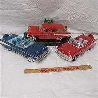 3 BelAir toys cars