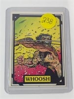 1988 WOLVERINE TRADING CARD WHOOSH #19