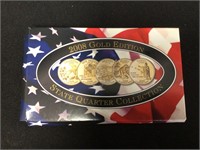 2008 Gold Edition State Quarters Plated
