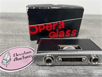 Vintage 25x opera glasses in box