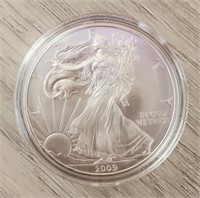 1 oz 2009 Silver Eagle Dollar (BU)
