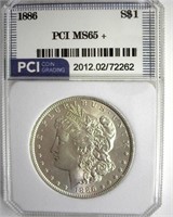 1886 Morgan PCI MS65+