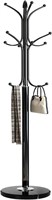 Kertnic Metal Coat Rack Stand With Natural Marble