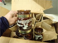 Several Buckhorn Mugs In Original Boxes-Rice Lake,