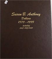 COMPLETE SET OF SUSAN B ANTHONY DOLLARS 1979-1999