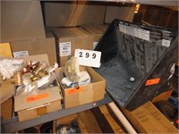 (2) BOXES OF ASST FITTINGS,PARTS,ETC & TANKLESS