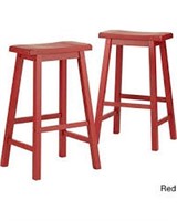 SADDLE SEAT 24 " STOOLS *2 IN TOTAL; NOT