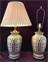 Pair of Asian Style Lamps