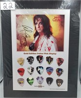 Alice Cooper Collectable Guitar Pick Set.
