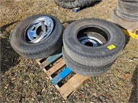 pallet of car/truck tires