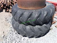 Clamp on Tractor Duals with Spacers