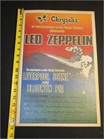 Concert poster, Led Zeppelin