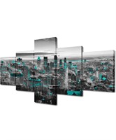 NEW $55 5Pcs (50x24") Decor Wall Art