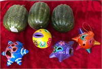 L - GOURDS & FOLK ART ORNAMENTS (G5)